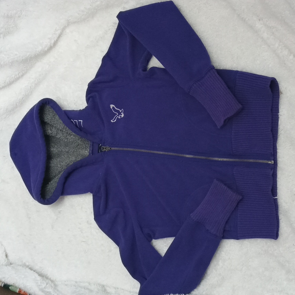 American Eagle Fleece Hoodie Size Small
